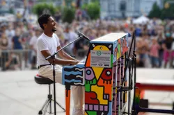 Sing for Hope Board Member Jon Batiste Teams Up With He Gets Us To Bring Local Artist-Designed Sing for Hope Pianos to New Orleans, February 4-20