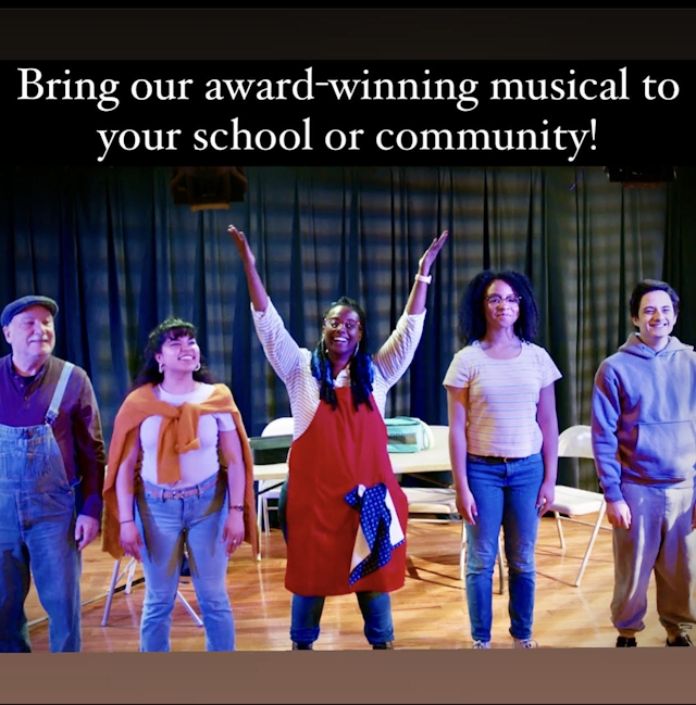 Bring Our Award-Winning Musical "Don't Throw Away Your Shot" to Your School or Community! Made Possible by the CDC Foundation