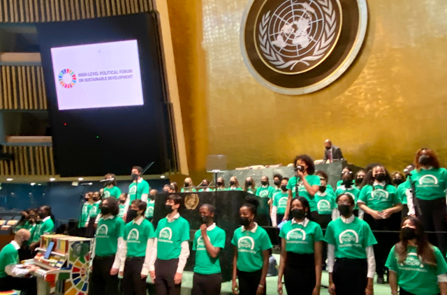 Sing for Hope Handaharmony Returns to United Nations for Performances for Member States and Delegates