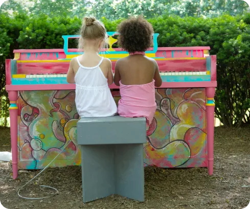 Pianos Stock Photo