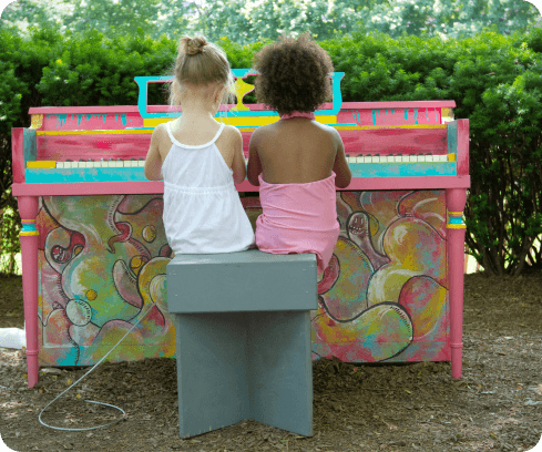 Pianos Stock Photo