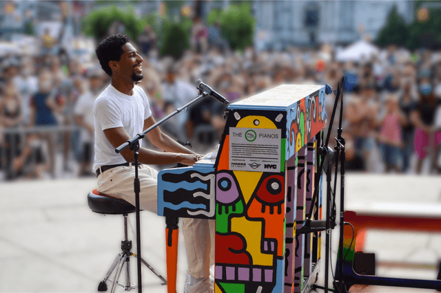 Sing for Hope Board Member Jon Batiste Teams Up With He Gets Us To Bring Local Artist-Designed Sing for Hope Pianos to New Orleans, February 4-20